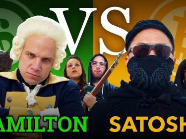 Dollar contre Bitcoin, une vidéo rap humoristique entre Satoshi Nakamoto et Hamilton