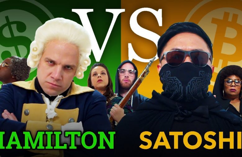 Dollar contre Bitcoin, une vidéo rap humoristique entre Satoshi Nakamoto et Hamilton