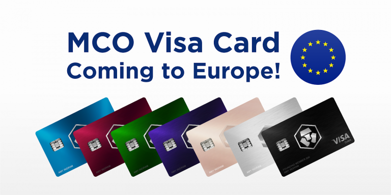 Crypto.com annonce que Visa a approuvé le lancement de ses Cartes Visa MCO en Europe