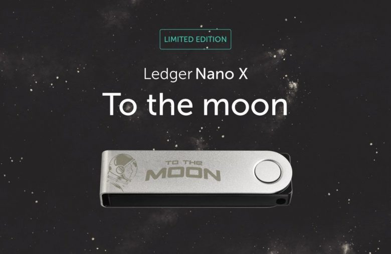 Pour fêter les 5 ans de Ledger, une édition limitée To the Moon du Ledger Nano X