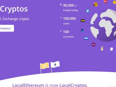 LocalEthereum passe au trading Bitcoin et s'appelle désormais LocalCryptos
