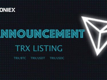 L'échange crypto Poloniex va lister la cryptomonnaie Tron TRX le 12 novembre 2019