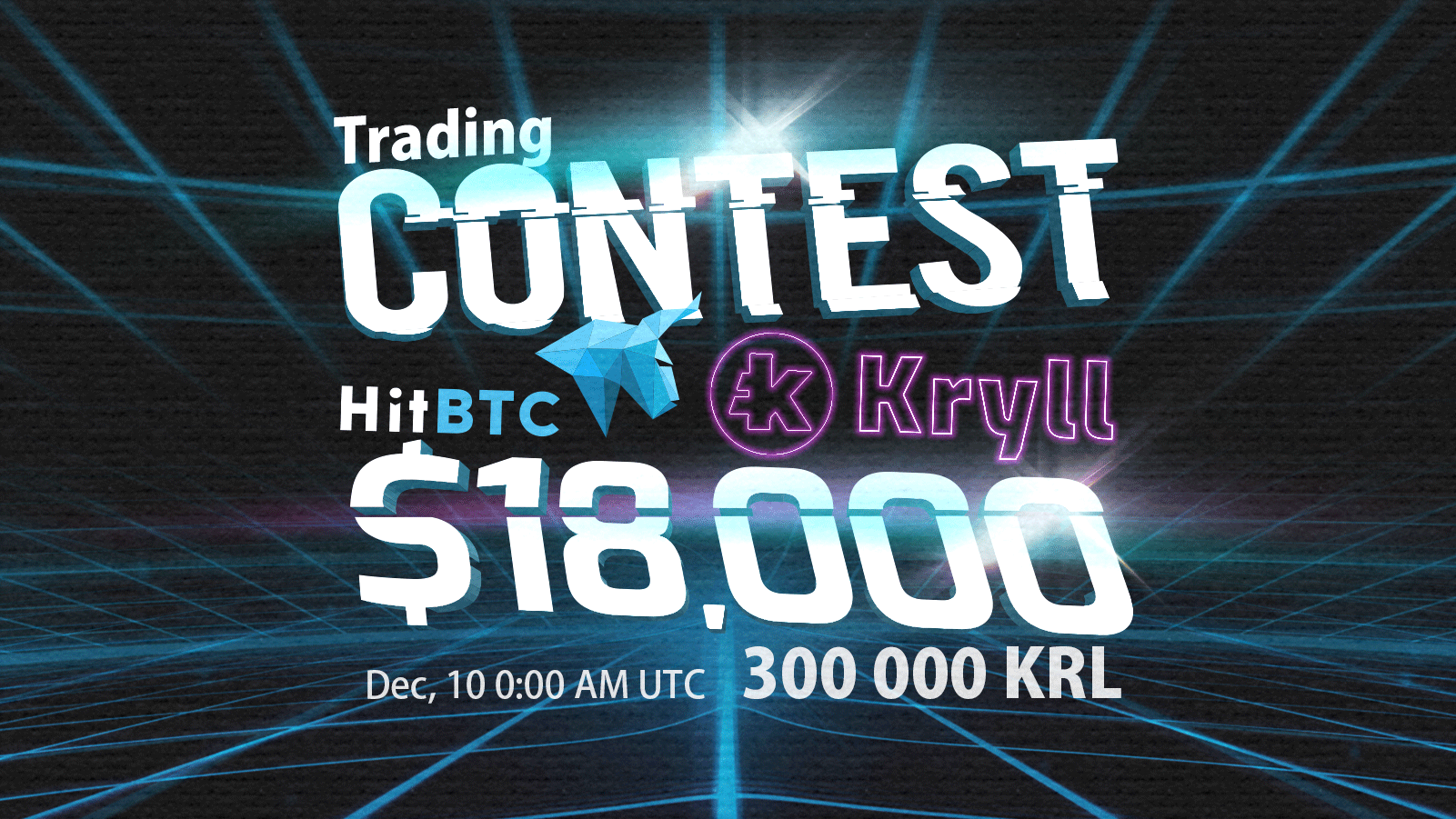 18 000 dollars à gagner dans une compétition de trading Kryll avec l'échange crypto HitBTC