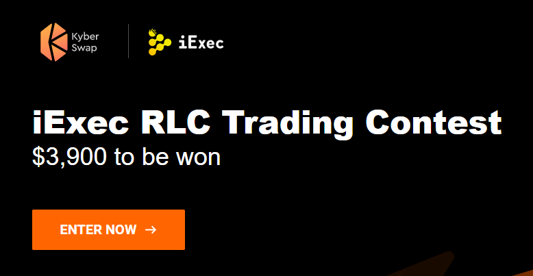 3900$ à gagner dans une compétition de trading organisée par iExec RLC sur l