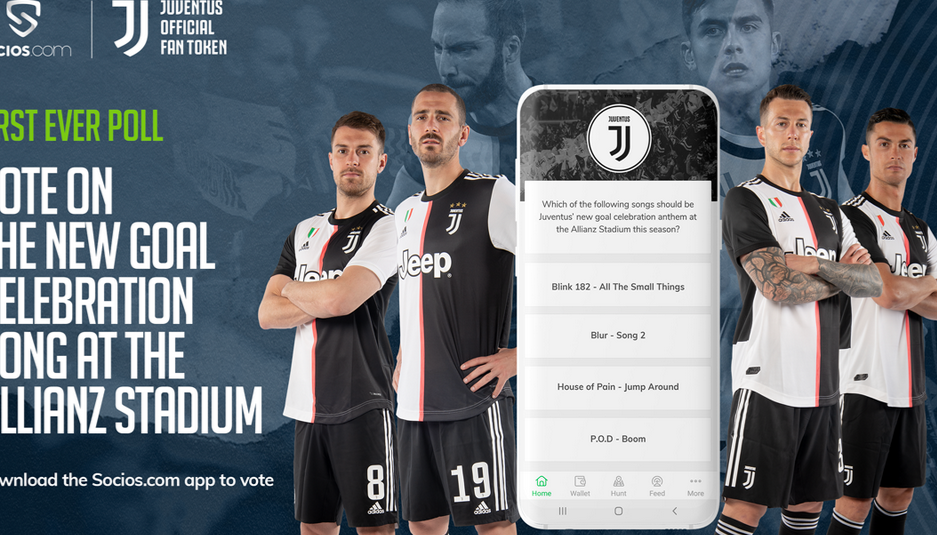 Chiliz et l'application Socios organisent un vote basé sur la blockchain pour les fans de la Juventus FC