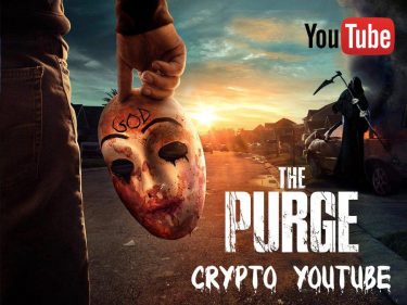 La purge des youtubers Bitcoin et crypto continuent sur Youtube