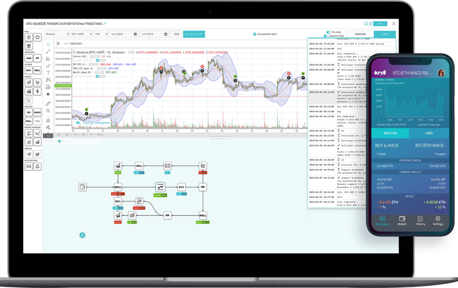 Le meilleur crypto trading bot pour Binance, Kraken, Kucoin