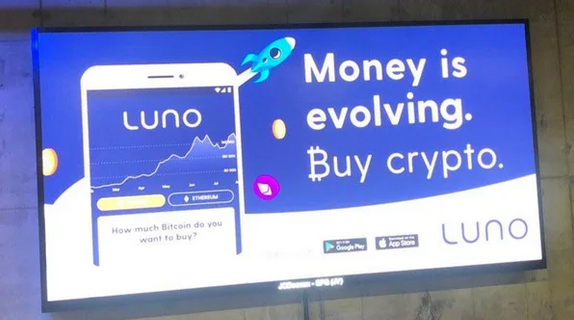 Une publicité pour Bitcoin repérée dans la plus grande gare de train d'Afrique du Sud