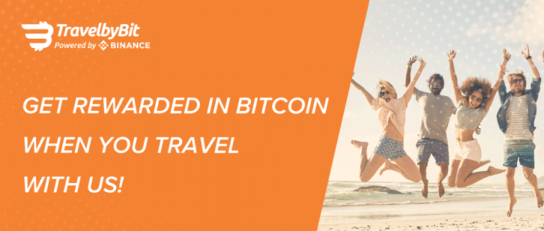 l'agence de voyages crypto TravelbyBit offre du Bitcoin à ses clients