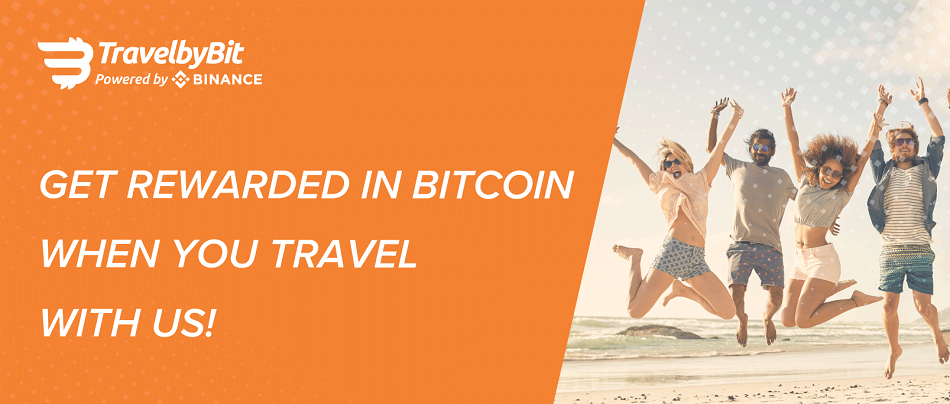 l'agence de voyages crypto TravelbyBit offre du Bitcoin à ses clients