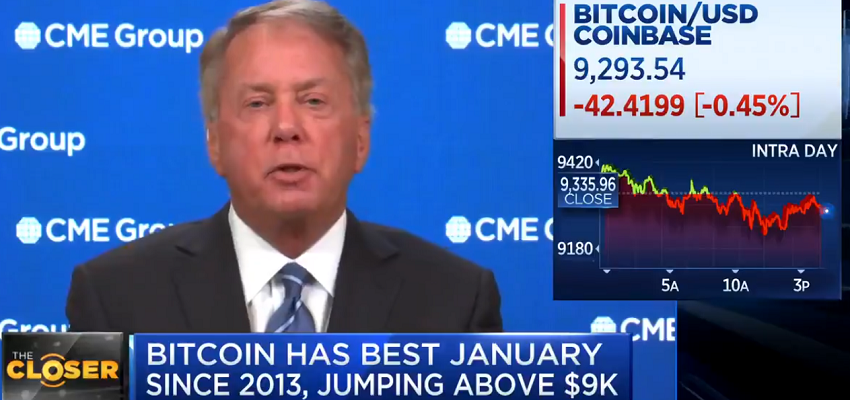 Bitcoin est similaire à l'or déclare Terry Duffy le PDG de CME Group sur CNBC