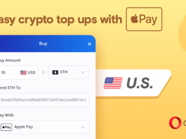 Acheter du Bitcoin avec Apple Pay sur le navigateur web Opera