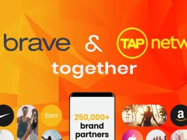 Partenariat entre Brave et Tap Network pour dépenser ses jetons BAT sur Amazon, Apple ou Uber