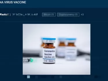Une marketplace sur le darknet bannit des vendeurs qui proposaient de faux vaccins pour le Coronavirus/Covid-19 en échange de Bitcoin