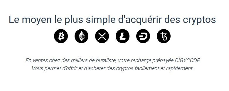 Acheter facilement la cryptomonnaie Tezos (XTZ) en France dans 10 000 points de vente grâce à Digycode