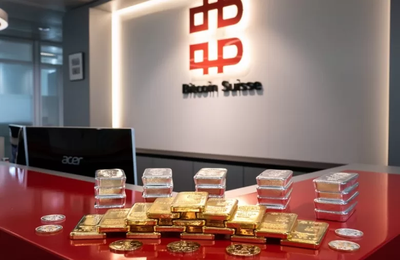 Bitcoin Suisse permet désormais d'acheter de l'or, de l'argent avec Bitcoin ou Ethereum