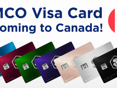 La carte bancaire Bitcoin MCO arrive au Canada