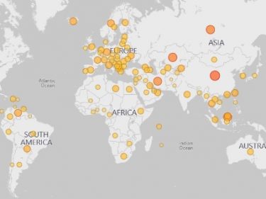 L'universite de Cambridge lance Bitcoin Mining Map, un outil de tracking du minage Bitcoin dans le monde