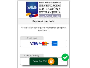 Le Venezuela accepte le paiement en Bitcoin pour obtenir un passeport