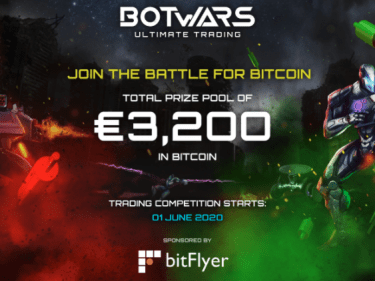 bitFlyer et Quazard organisent une compétition de trading crypto avec les robots de trading du jeu Botwars