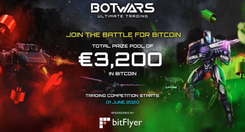 bitFlyer et Quazard organisent une compétition de trading crypto avec les robots de trading du jeu Botwars