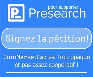 petition presearch coinmarketcap