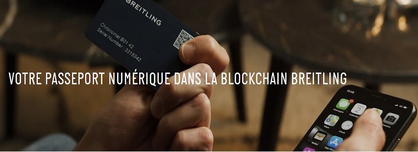 Avec Arianee, Breitling va fournir un passeport numérique blockchain avec toutes ses montres