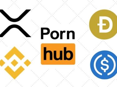 Porno et crypto, les altcoins Ripple XRP, Binance coin (BNB), Dogecoin (DOGE) et le stablecoin USDC sont désormais acceptés sur Pornhub
