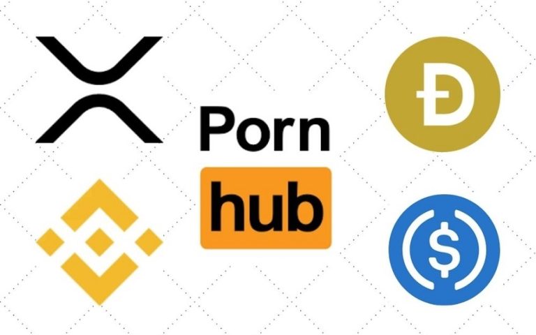 Porno et crypto, les altcoins Ripple XRP, Binance coin (BNB), Dogecoin (DOGE) et le stablecoin USDC sont désormais acceptés sur Pornhub