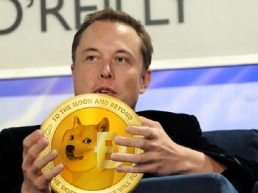 Elon Musk, PDG de Tesla, a acheté du Dogecoin pour son bébé