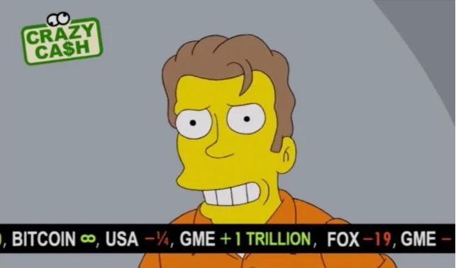 Dans un nouvel épisode des Simpson, le prix du Bitcoin monte à l'infini