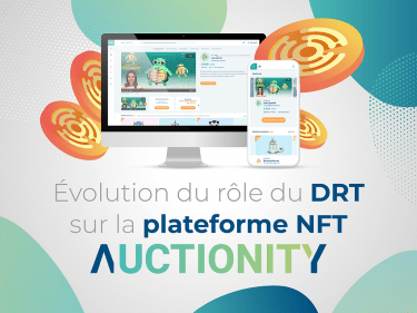 Evolution du rôle du DRT sur la plateforme de NFT Auctionity