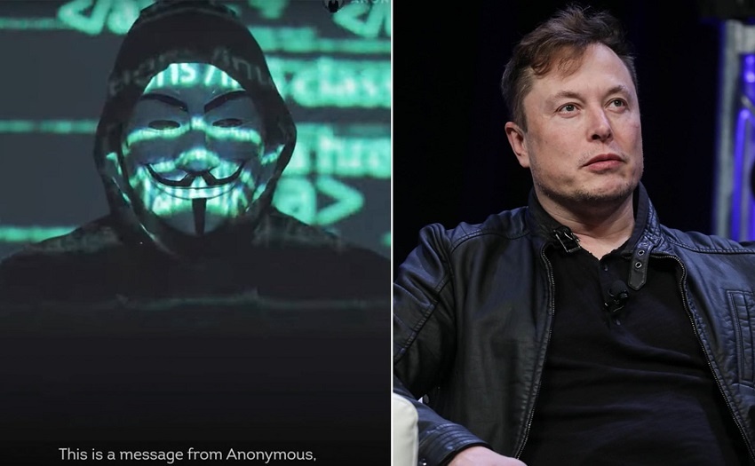 Elon Musk, nouvelle cible du groupe de hackers Anonymous