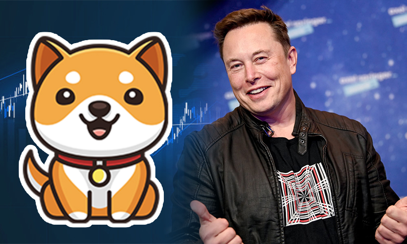 Après Dogecoin et Shiba Inu, Elon Musk fait monter le prix du Baby Doge Coin