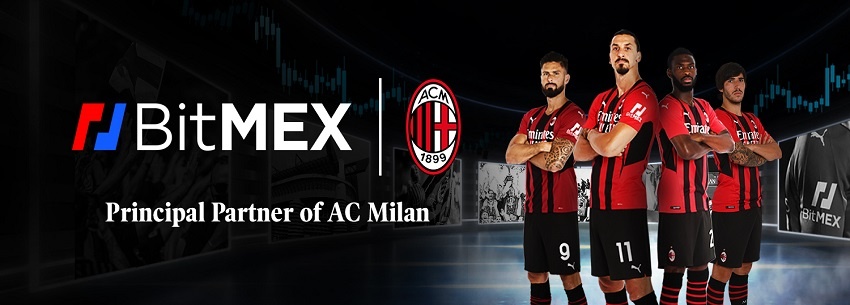 BitMEX devient l'un des principaux sponsors du club de football AC Milan