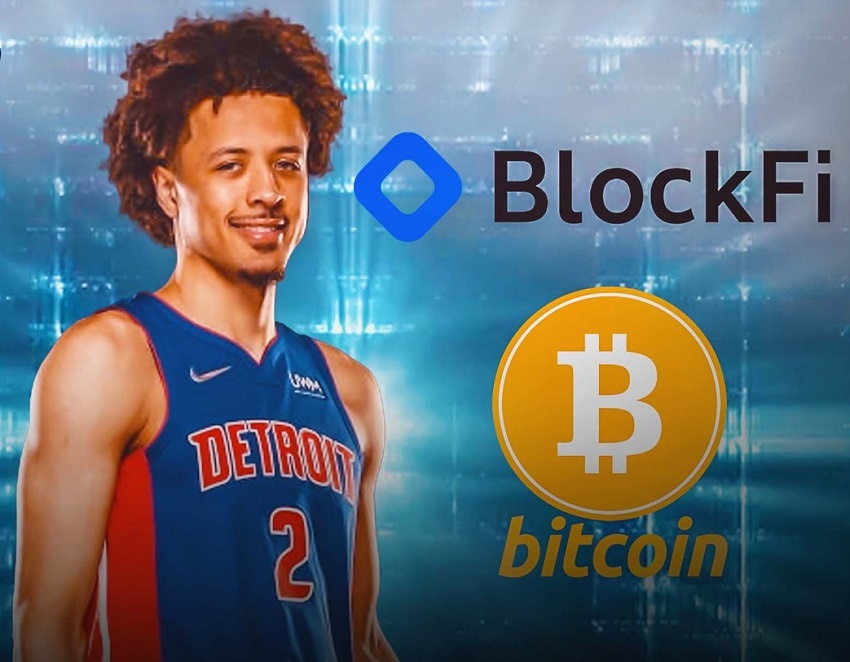 La star du basket NBA Cade Cunningham signe un partenariat avec BlockFi qui sera rémunéré en Bitcoin BTC