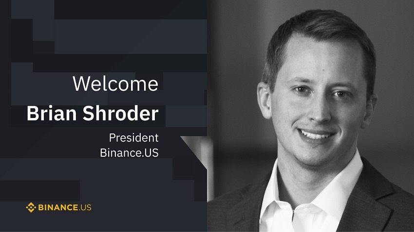 Binance US a choisi Brian Shroder comme nouveau président