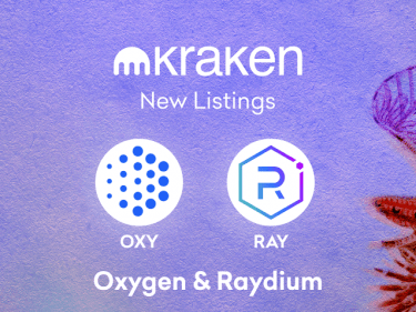 Les cryptomonnaies Raydium (RAY) et Oxygen (OXY) arrivent sur la plateforme de trading Kraken