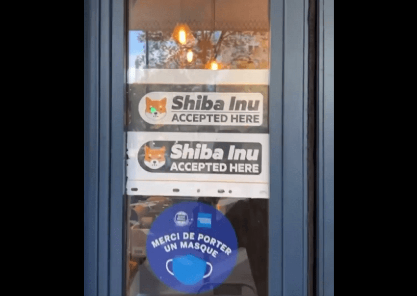 paiement restaurant shiba inu shib