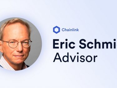 Eric Schmidt, ancien PDG de Google, rejoint Chainlink en tant que conseiller stratégique
