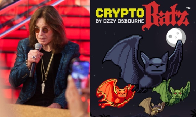 Le chanteur Ozzy Osbourne se lance dans les NFT avec collection intitulée CryptoBatz