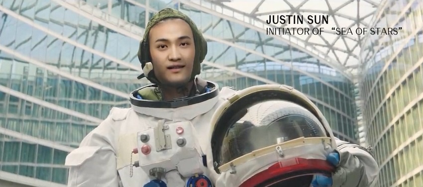 Pour 28 millions de dollars, Justin Sun, fondateur de Tron (TRX), va aller dans espace avec Blue Origin