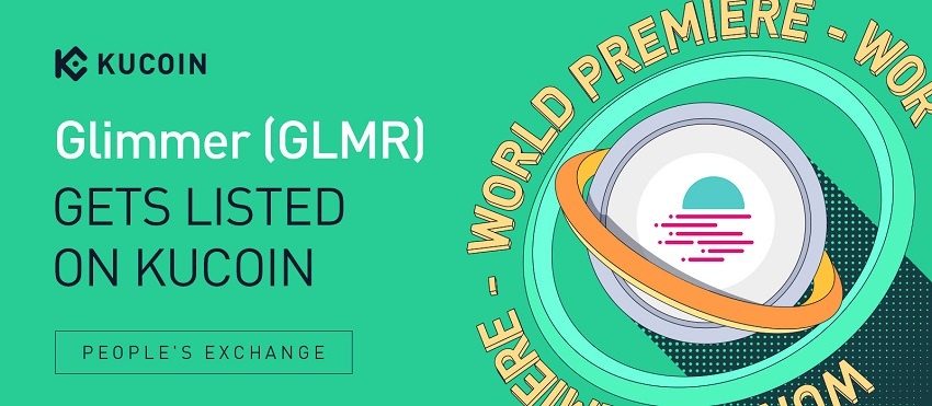 KuCoin va lister la crypto-monnaie Glimmer (GLMR) du projet MoonBeam récemment lancé sur Polkadot