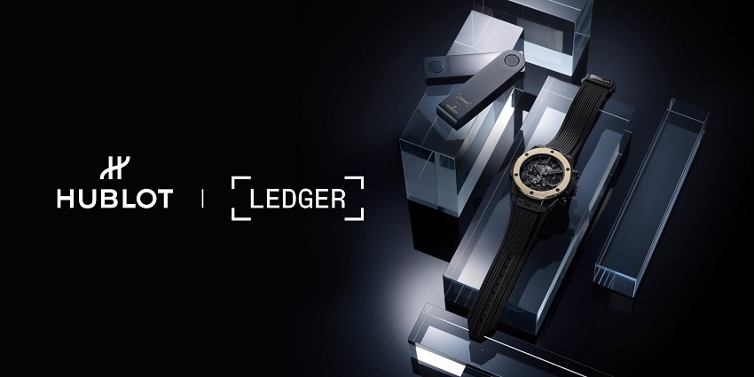 En partenariat avec la célèbre marque Hublot, Ledger annonce la vente d'une édition limitée de 50 montres Big Bang Unico Ledger accompagnées d'un crypto wallet Ledger Nano X personnalisé