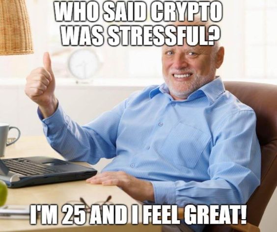 le stress des cryptomonnaies