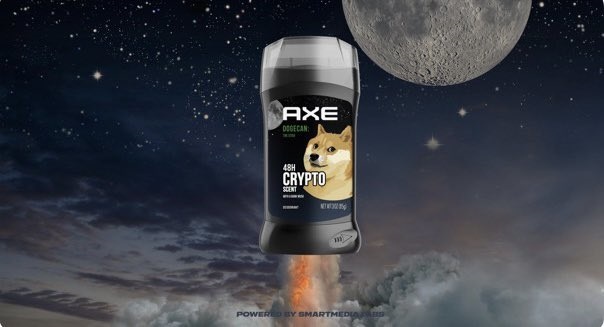 Axe lance un stick déodorant dédié au Dogecoin (DOGE)