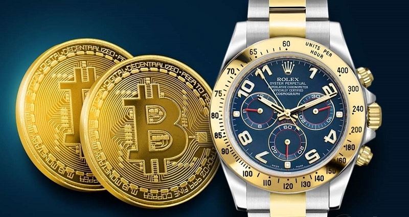 La chute du cours Bitcoin et du marché crypto affecte le prix des montres de luxe