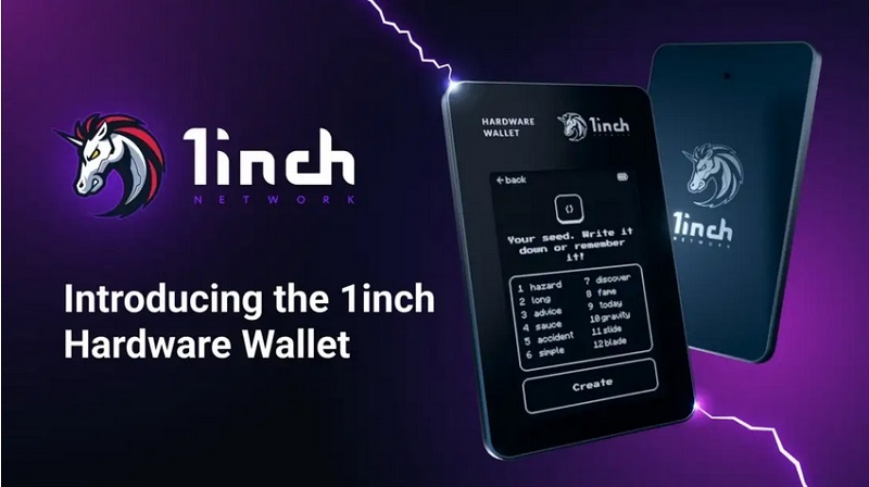 1inch Network prépare la lancement de son portefeuille crypto matériel sécurisé