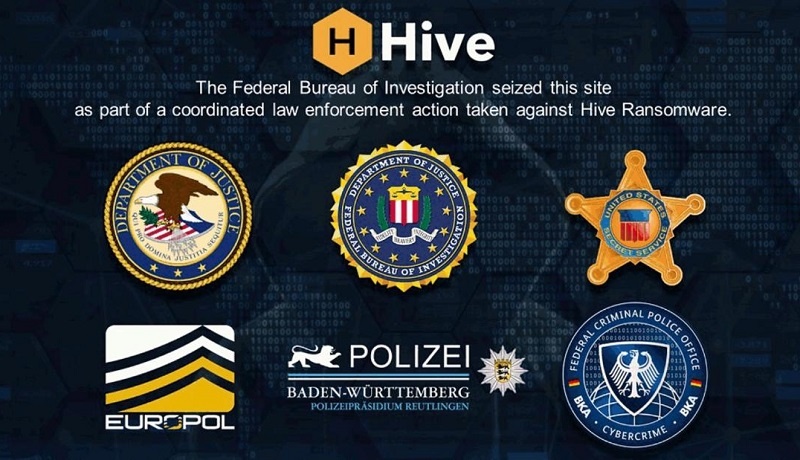 Le FBI annonce avoir démantelé le réseau cybercriminel Hive spécialisé dans les rançongiciels (ransomwares)