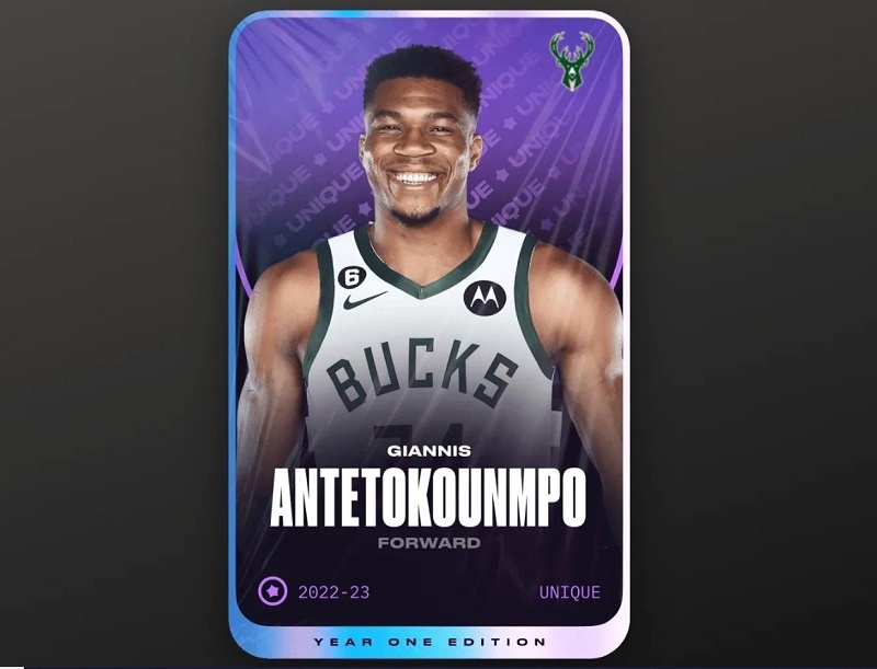 La carte NFT du joueur de basketball NBA Giannis Antetokounmpo a été vendue pour 187 000 dollars (114 ETH) sur la plateforme de jeu blockchain Sorare